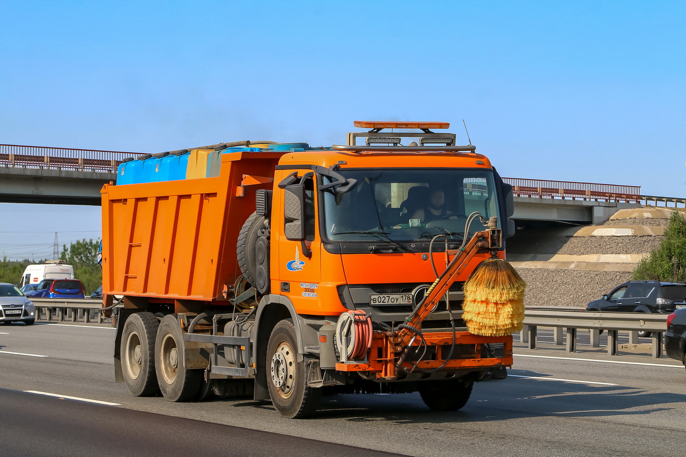 Санкт-Петербург, № В 027 ОУ 178 — Mercedes-Benz Actros '09 3336 [Z9M]