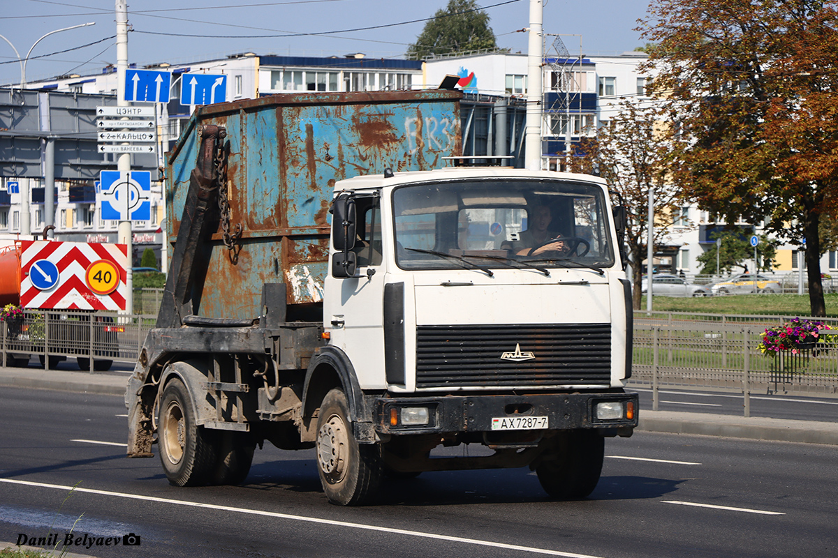 Минск, № АХ 7287-7 — МАЗ (общая модель)