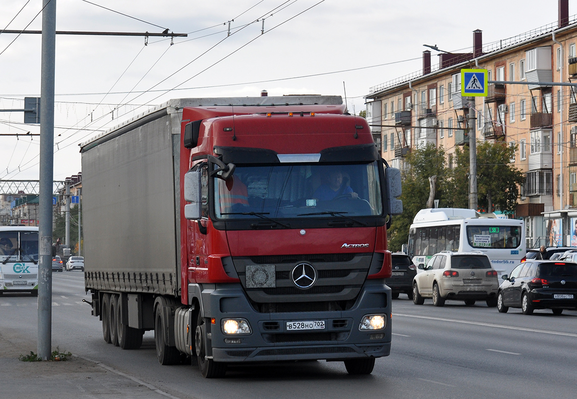 Башкортостан, № В 528 НО 702 — Mercedes-Benz Actros '09 1844 [Z9M]