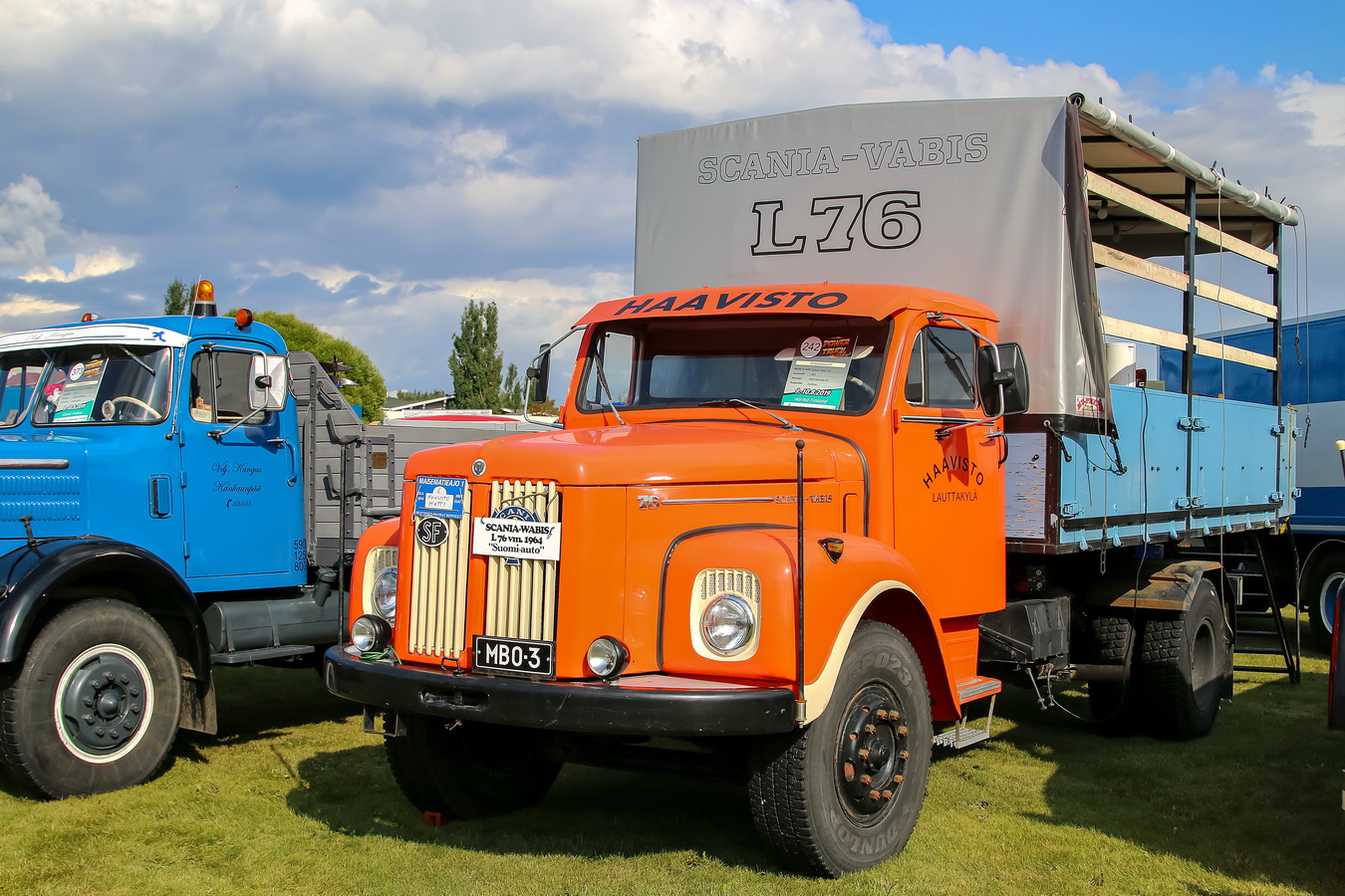 Финляндия, № MBO-3 — Scania-Vabis (общая модель); Финляндия — Power Truck Show 2019
