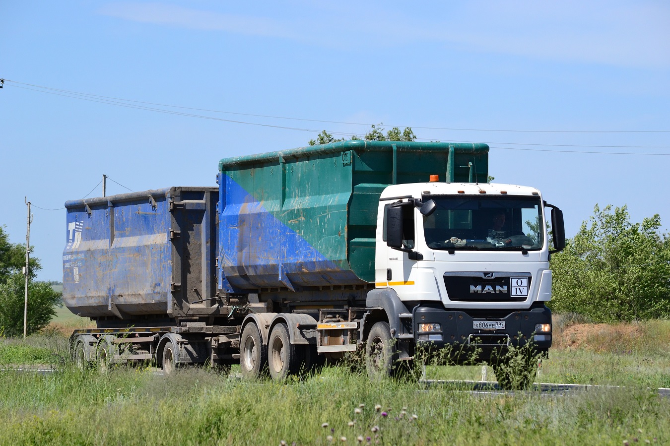 Волгоградская область, № Х 806 РЕ 797 — MAN TGS 33.440