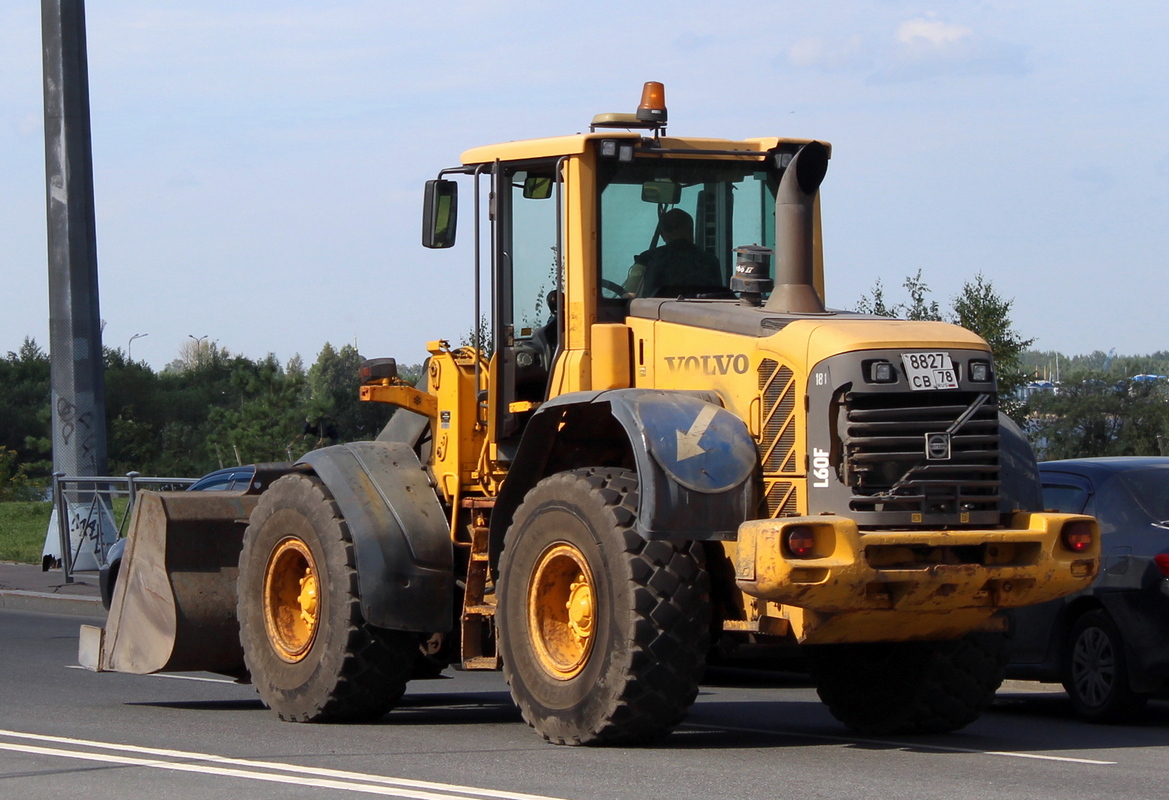 Санкт-Петербург, № 8827 СВ 78 — Volvo L60