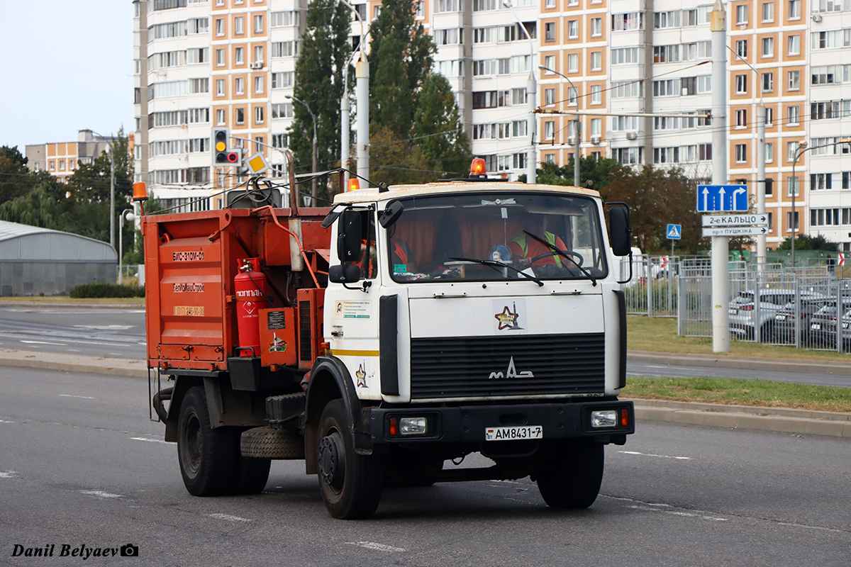 Минск, № АМ 8431-7 — МАЗ-5337 (общая модель)