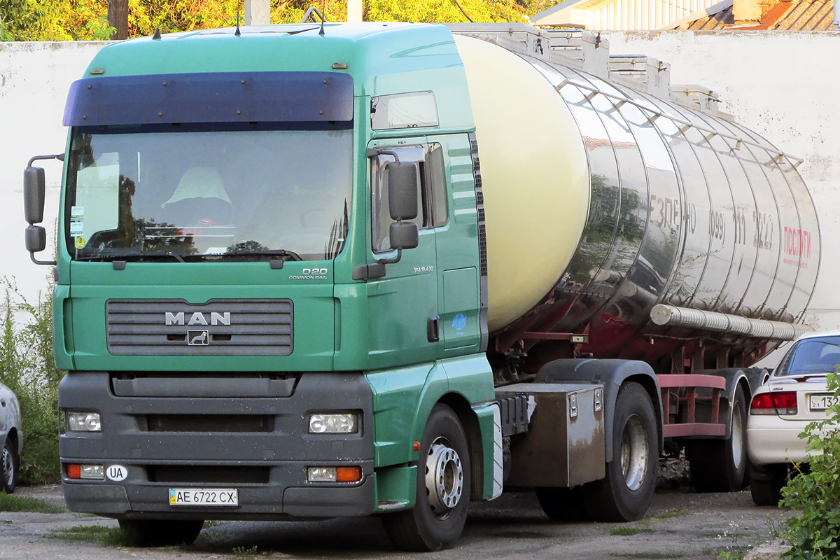Днепропетровская область, № АЕ 6722 СХ — MAN TGA 18.430
