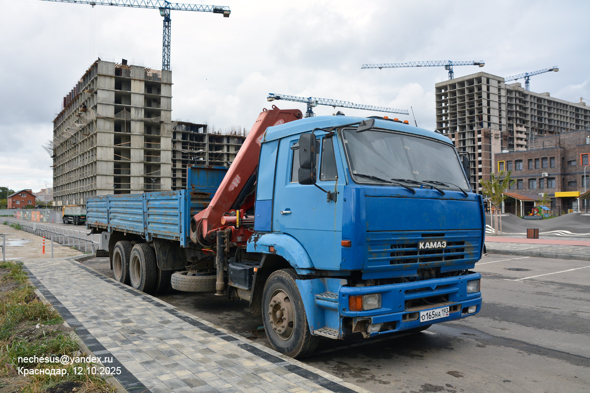 Краснодарский край, № О 165 НА 193 — КамАЗ-65117 (общая модель)