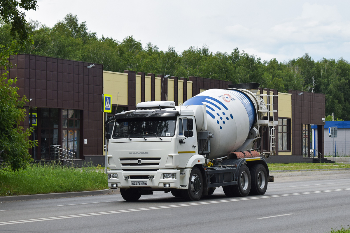 Алтайский край, № Е 287 ВК 122 — КамАЗ-65115-A5(48)