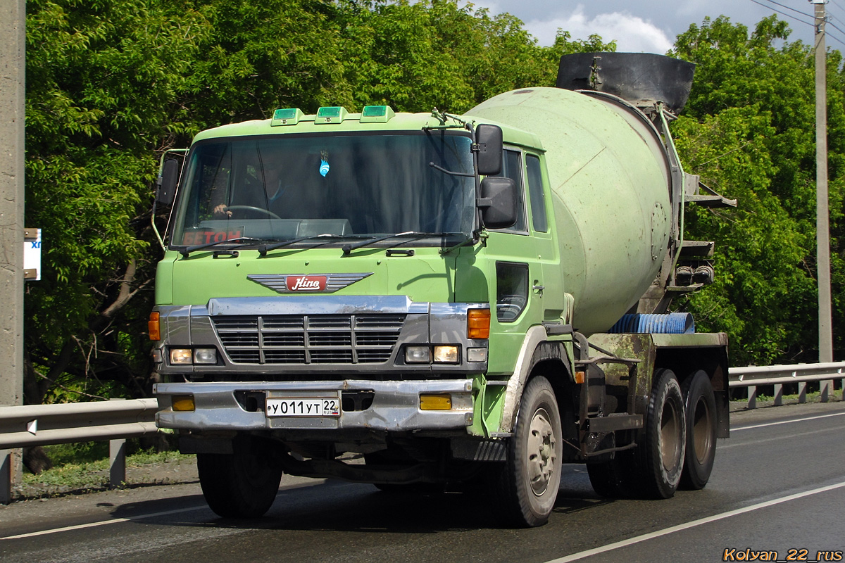 Алтайский край, № У 011 УТ 22 — Hino (общая модель)