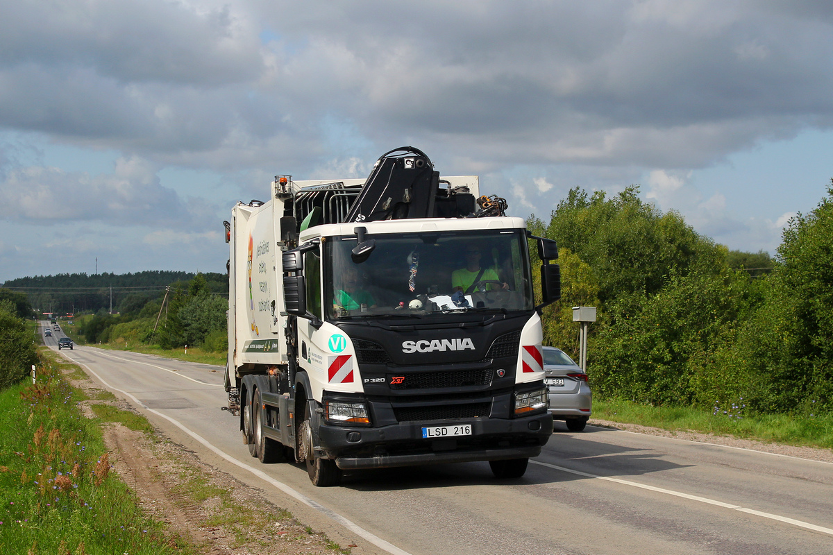 Литва, № LSD 216 — Scania ('2016) P320