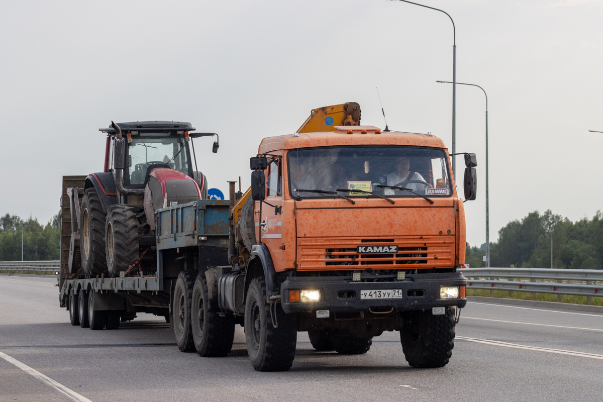 Тульская область, № У 413 УУ 71 — КамАЗ-44108-10 [44108K]
