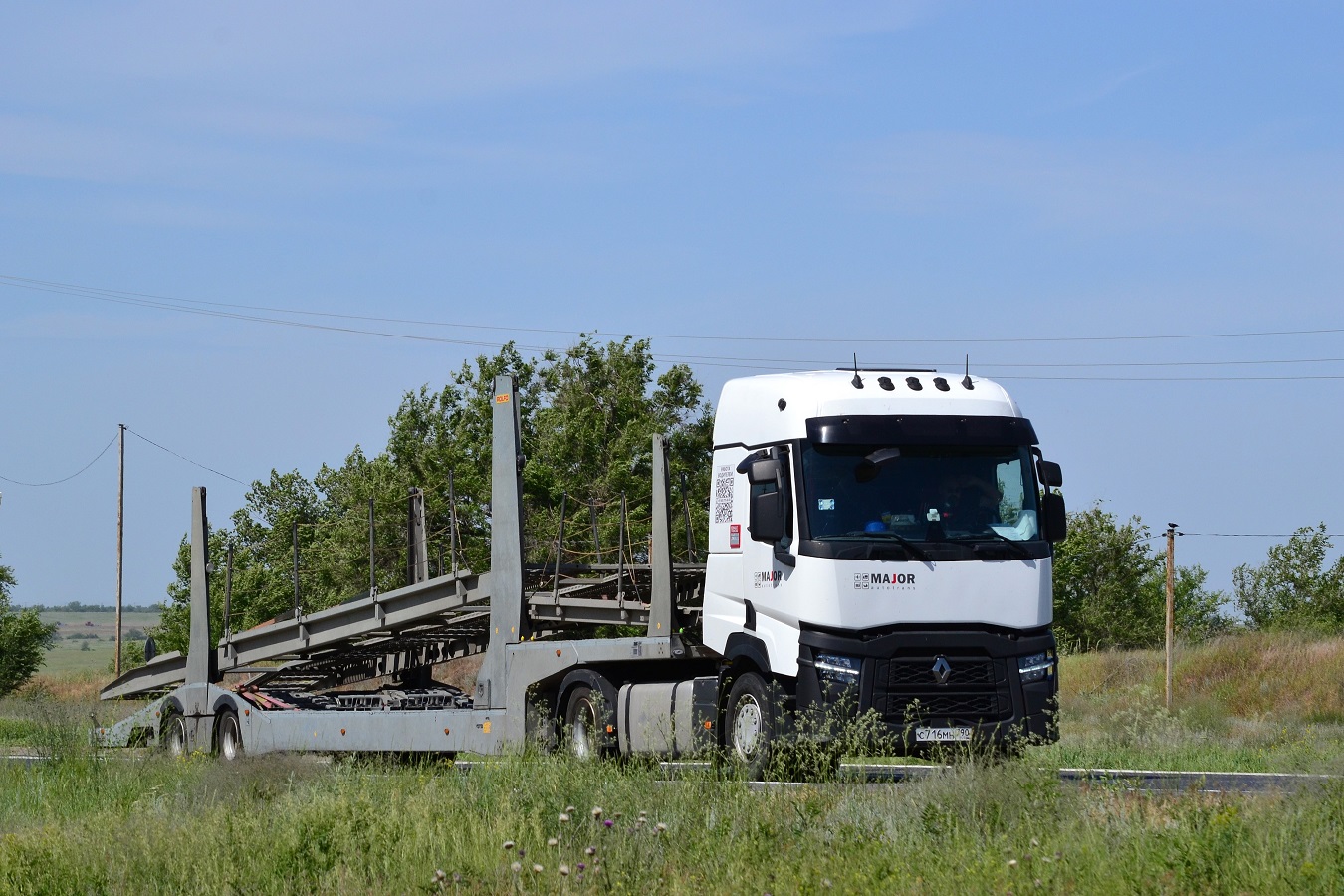 Московская область, № С 716 МН 790 — Renault T-Series ('2021)
