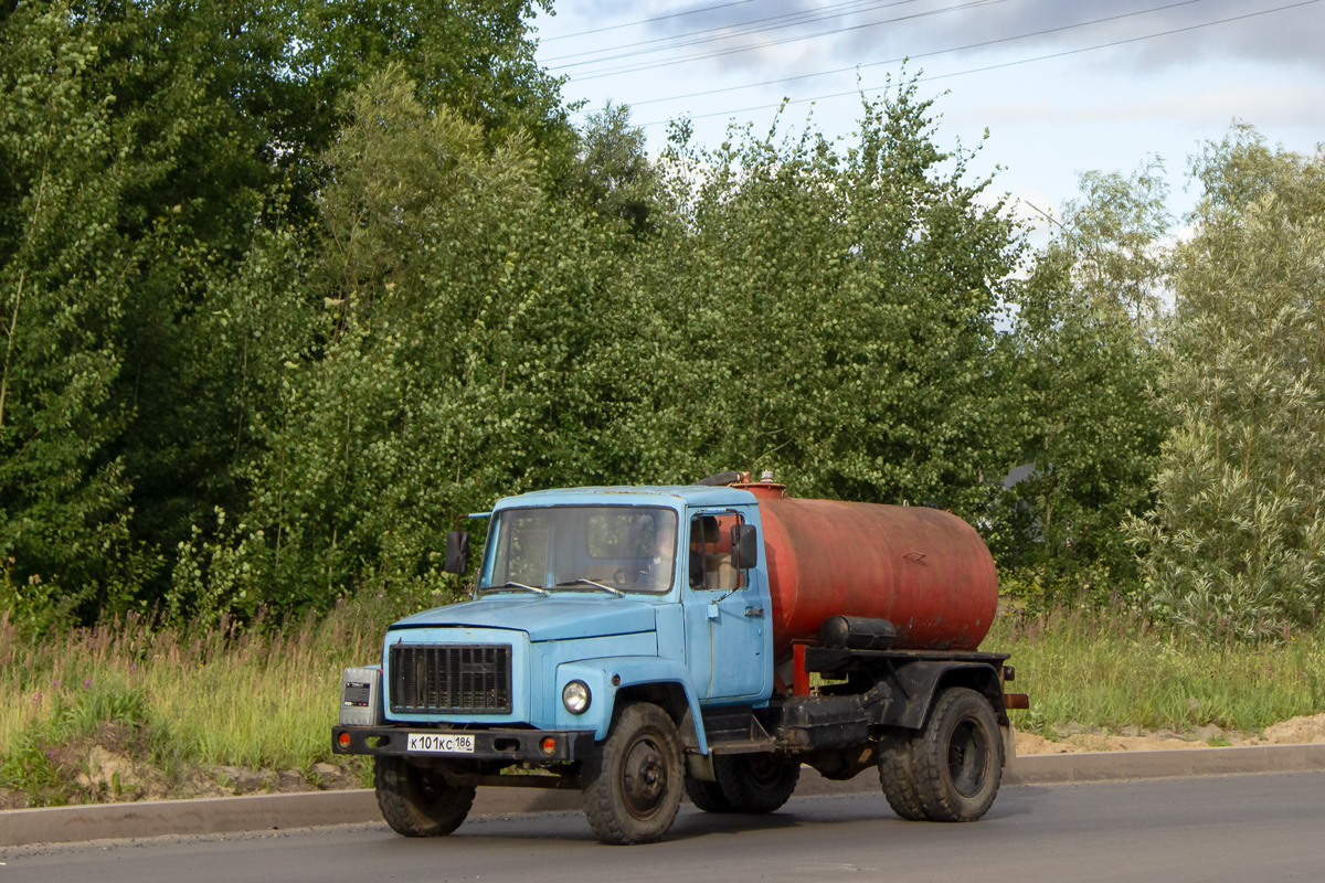 Ханты-Мансийский автоном.округ, № К 101 КС 186 — ГАЗ-3307