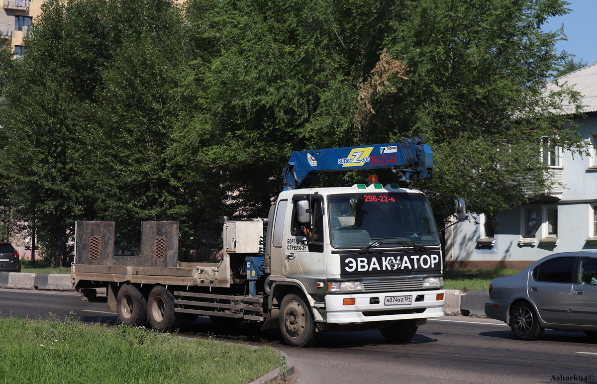 Красноярский край, № Н 074 ХО 124 — Hino Profia