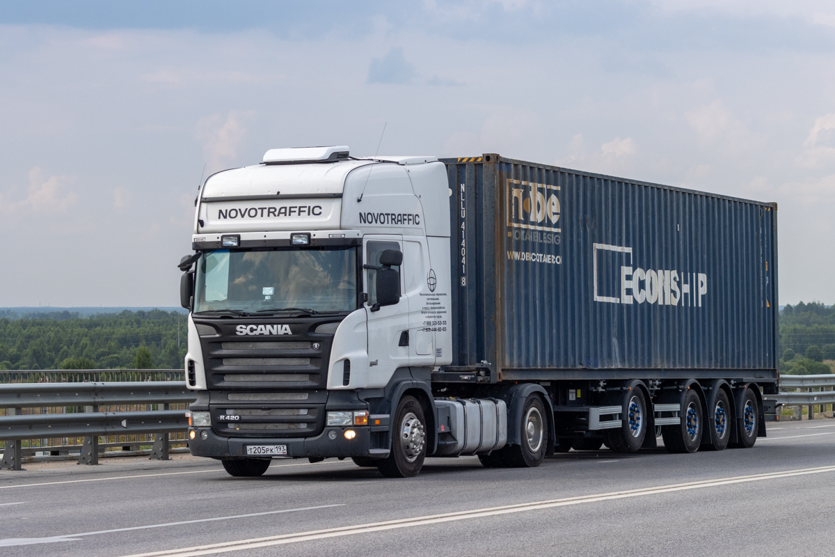 Краснодарский край, № Т 205 РК 193 — Scania ('2004) R420