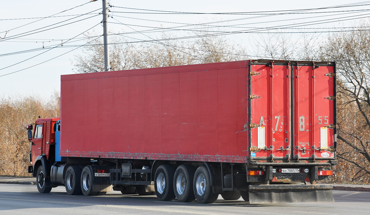 Омская область, № АН 7885 55 — Schmitz Cargobull S.KO (SCB*S3B) общ.мод