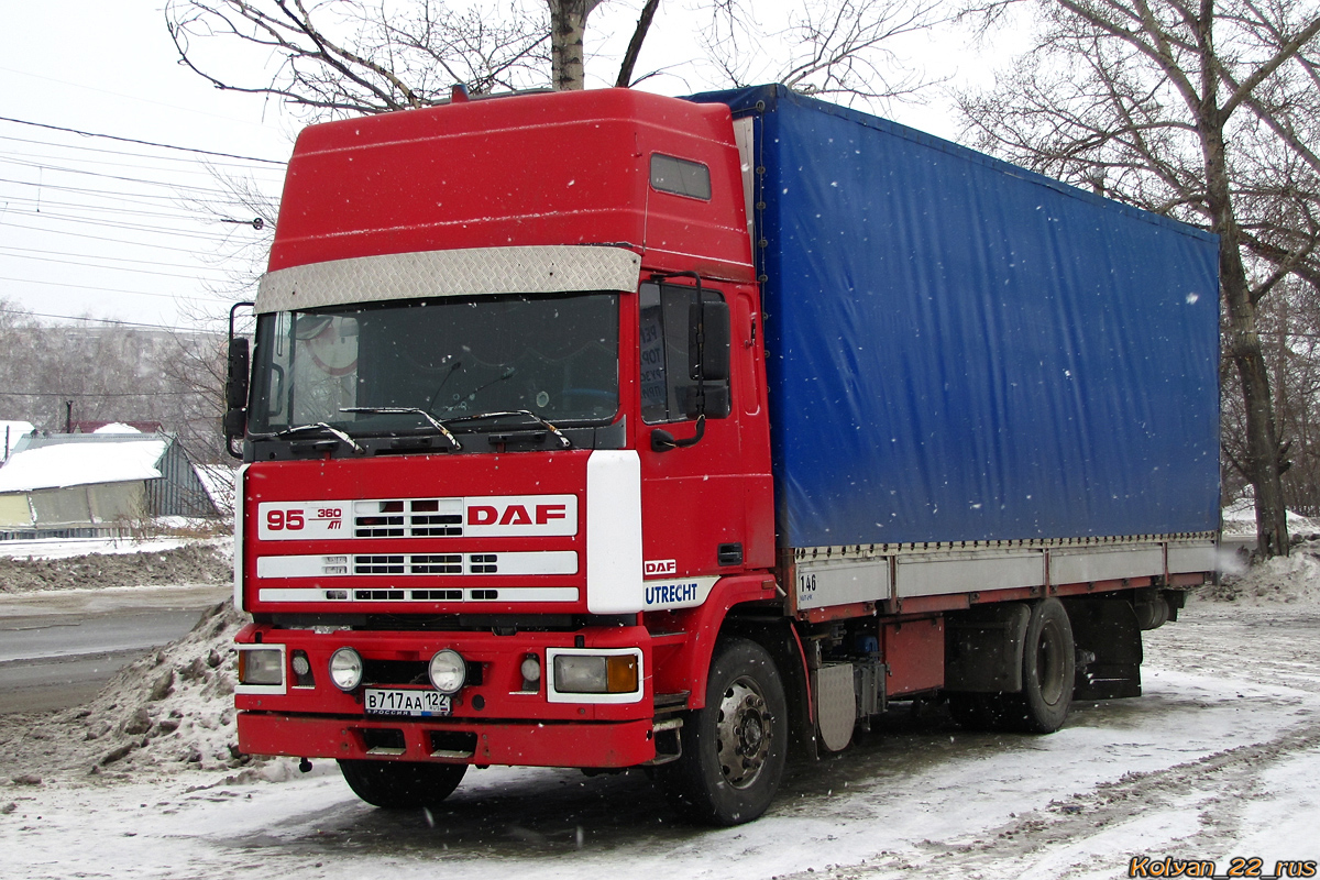 Алтайский край, № В 717 АА 122 — DAF 95 FAR