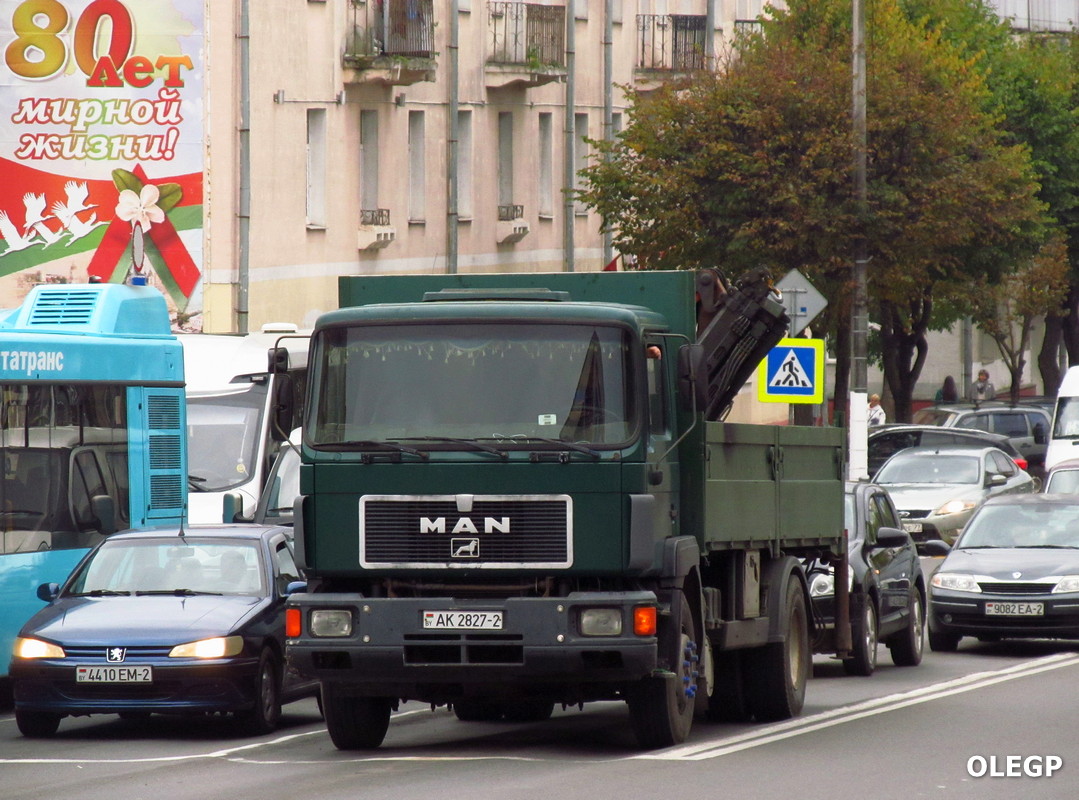 Витебская область, № АК 2827-2 — MAN F90 (общая модель)