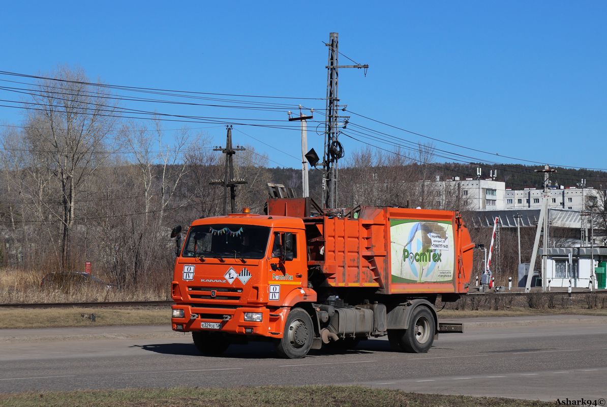 Красноярский край, № Е 329 ОЕ 124 — КамАЗ-43253-G5(69)