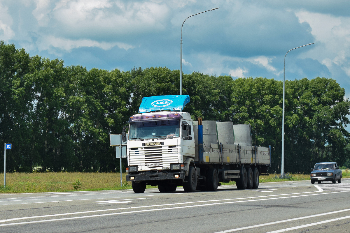 Алтайский край, № К 035 ТА 22 — Scania (II) R113M