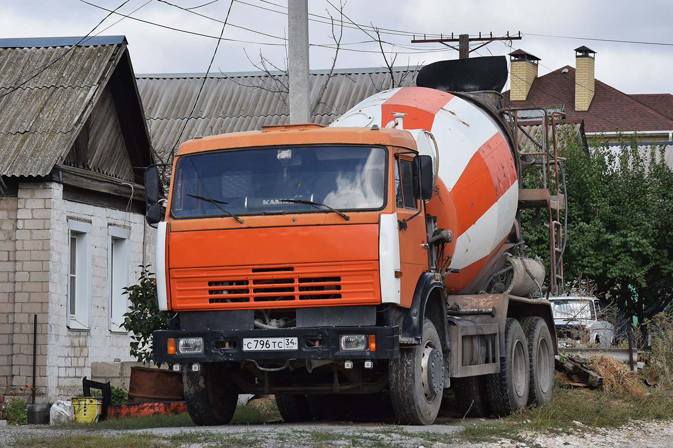 Волгоградская область, № С 796 ТС 34 — КамАЗ-53229 [532290]