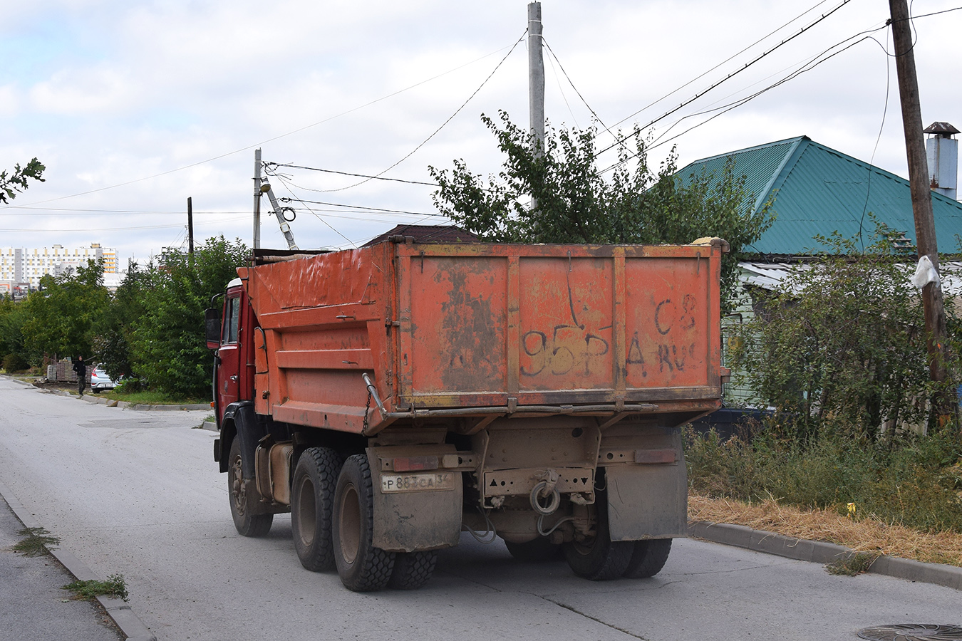 Волгоградская область, № Р 883 СА 34 — КамАЗ-55111 [551110]