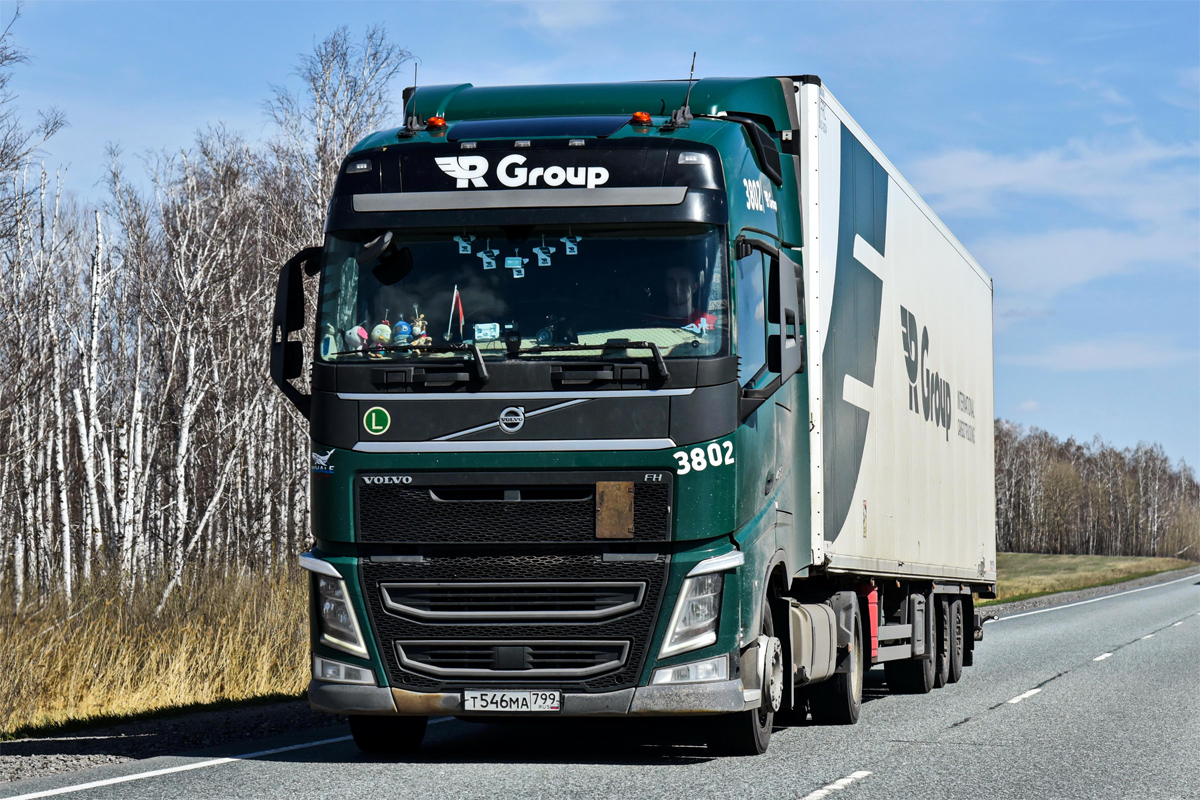 Москва, № 3802 — Volvo ('2012) FH.460 [X9P]