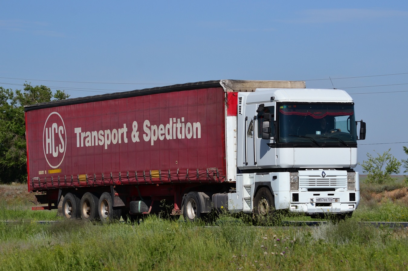 Волгоградская область, № М 857 ЕЕ 134 — Renault Magnum Integral ('1997)