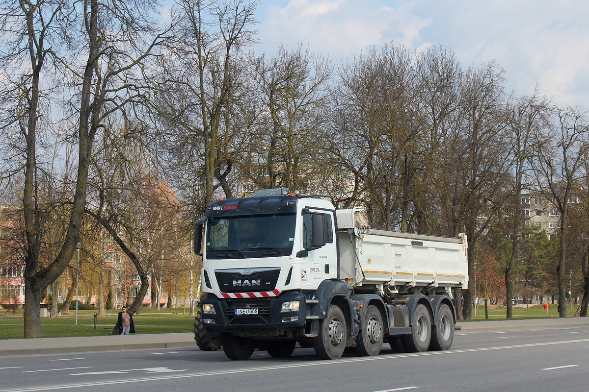 Литва, № NEU 569 — MAN TGS Euro 6 (Общая модель)