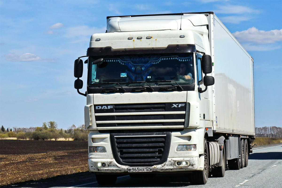 Красноярский край, № Р 965 НХ 124 — DAF XF105 FT