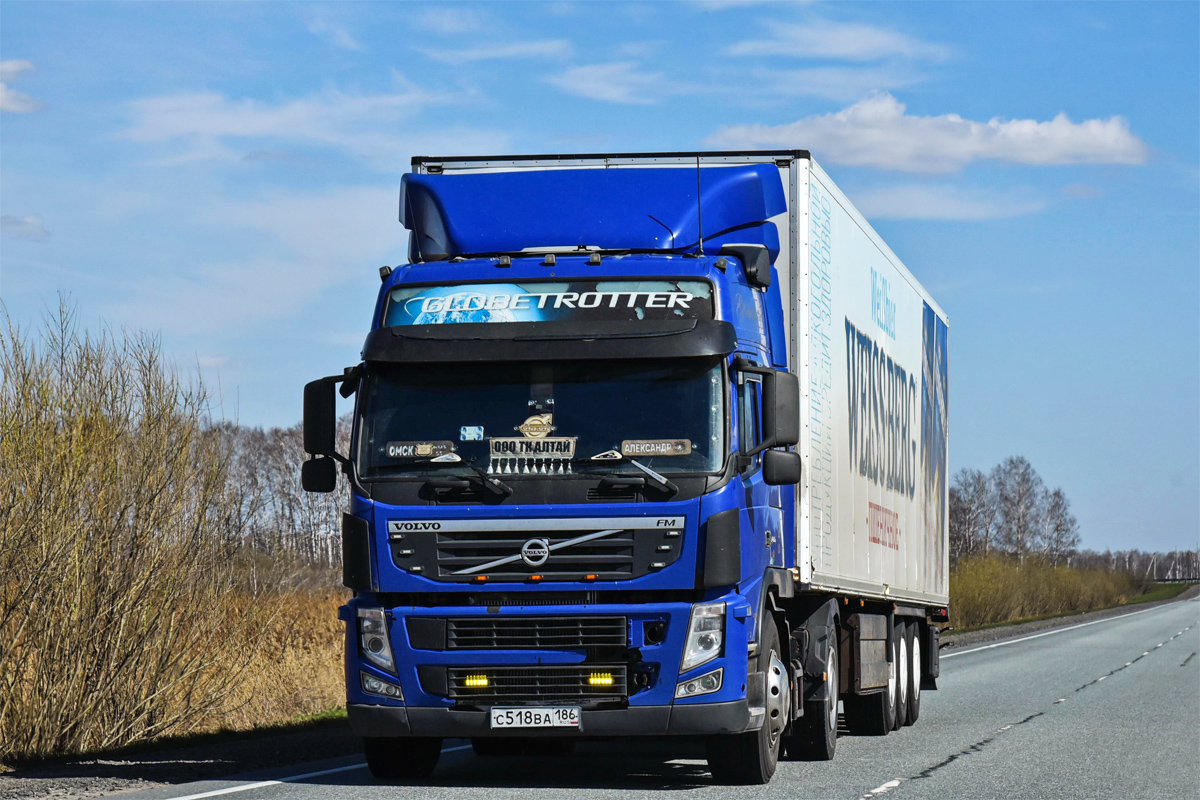 Ханты-Мансийский автоном.округ, № С 518 ВА 186 — Volvo ('2010) FM.400