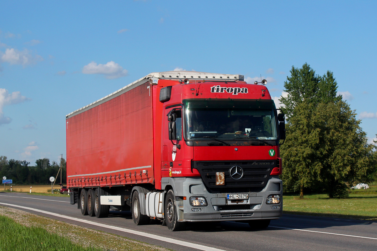 Латвия, № HL-2675 — Mercedes-Benz Actros ('2003) 1841