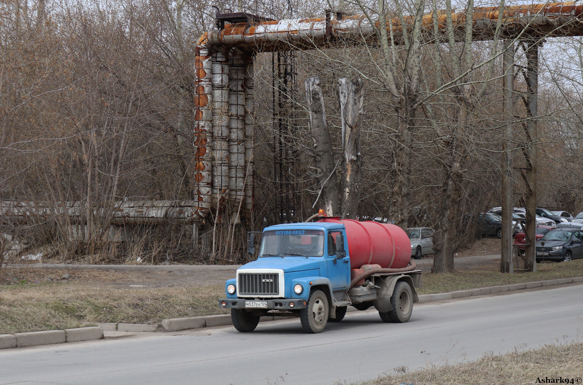 Красноярский край, № М 537 ЕК 124 — ГАЗ-3307