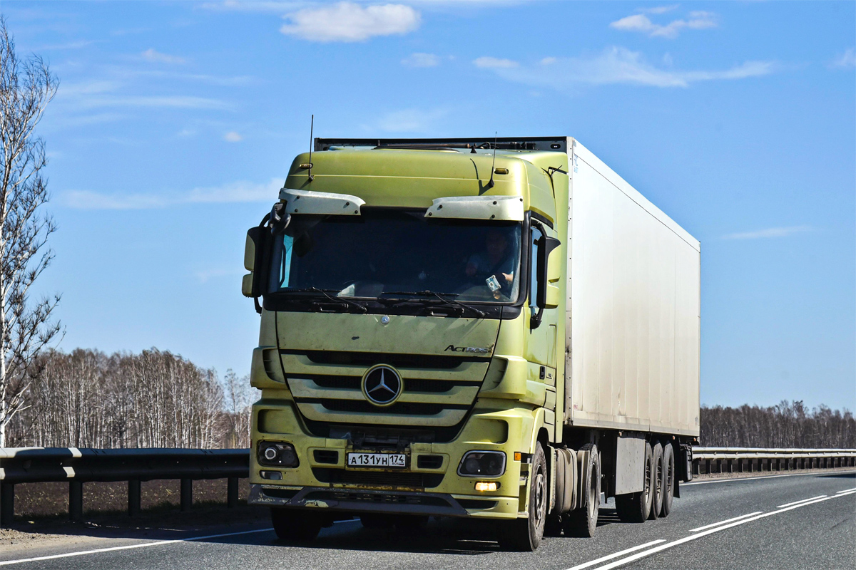 Челябинская область, № А 131 УН 174 — Mercedes-Benz Actros ('2009) 1846