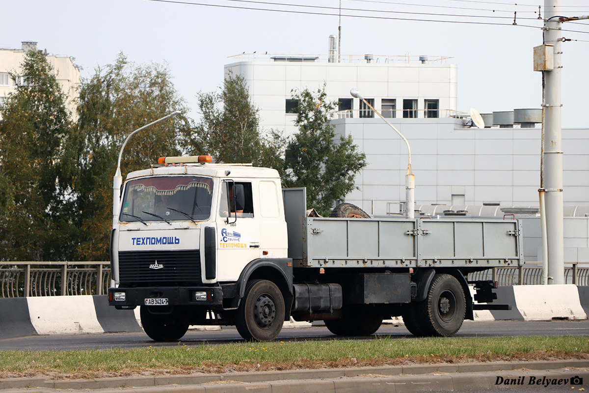 Минск, № АВ 3424-7 — МАЗ-5336 (общая модель)