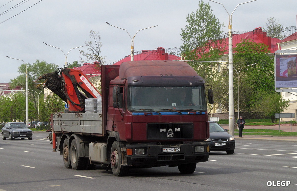 Минск, № АР 5212-7 — MAN F90 (общая модель)