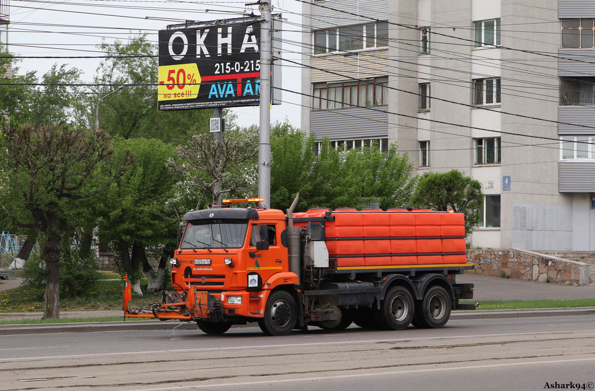 Красноярский край, № Е 025 ОЕ 124 — КамАЗ-65115-A5(48)