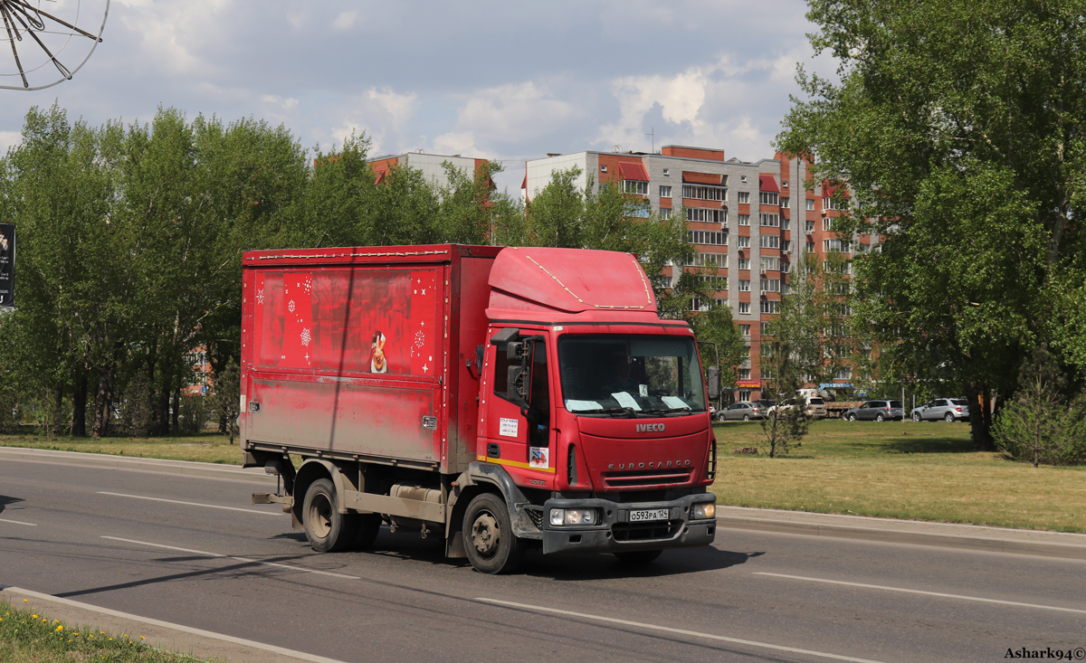 Красноярский край, № О 593 РА 124 — IVECO EuroCargo ('2008)