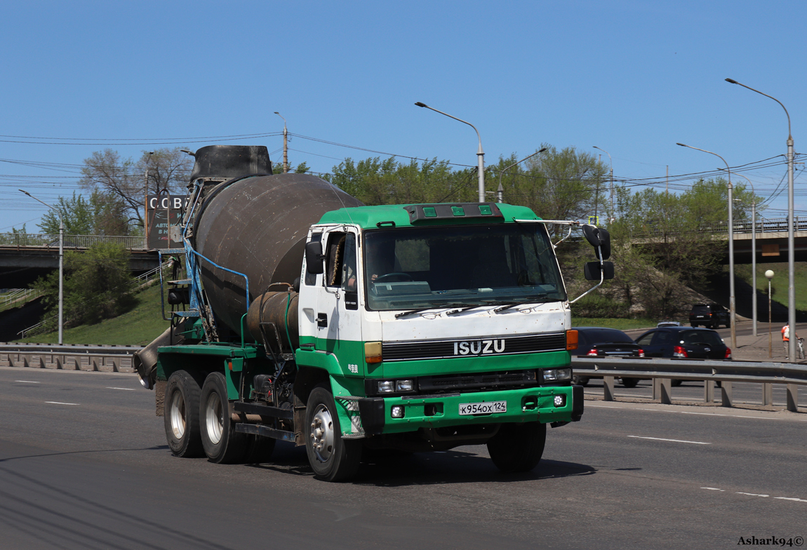 Красноярский край, № К 954 ОХ 124 — Isuzu V305