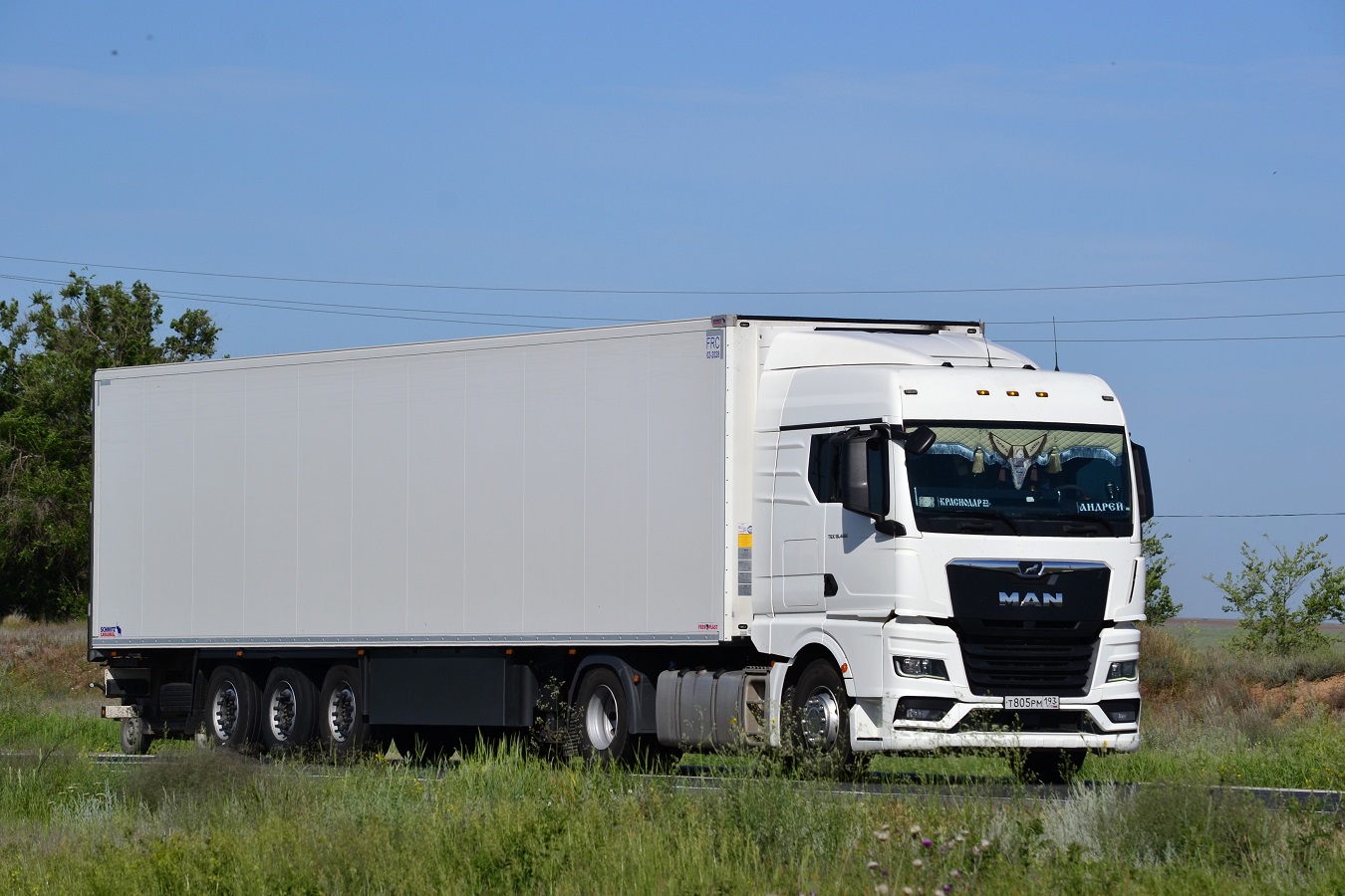 Краснодарский край, № Т 805 РМ 193 — MAN TGX ('2020) 18.480