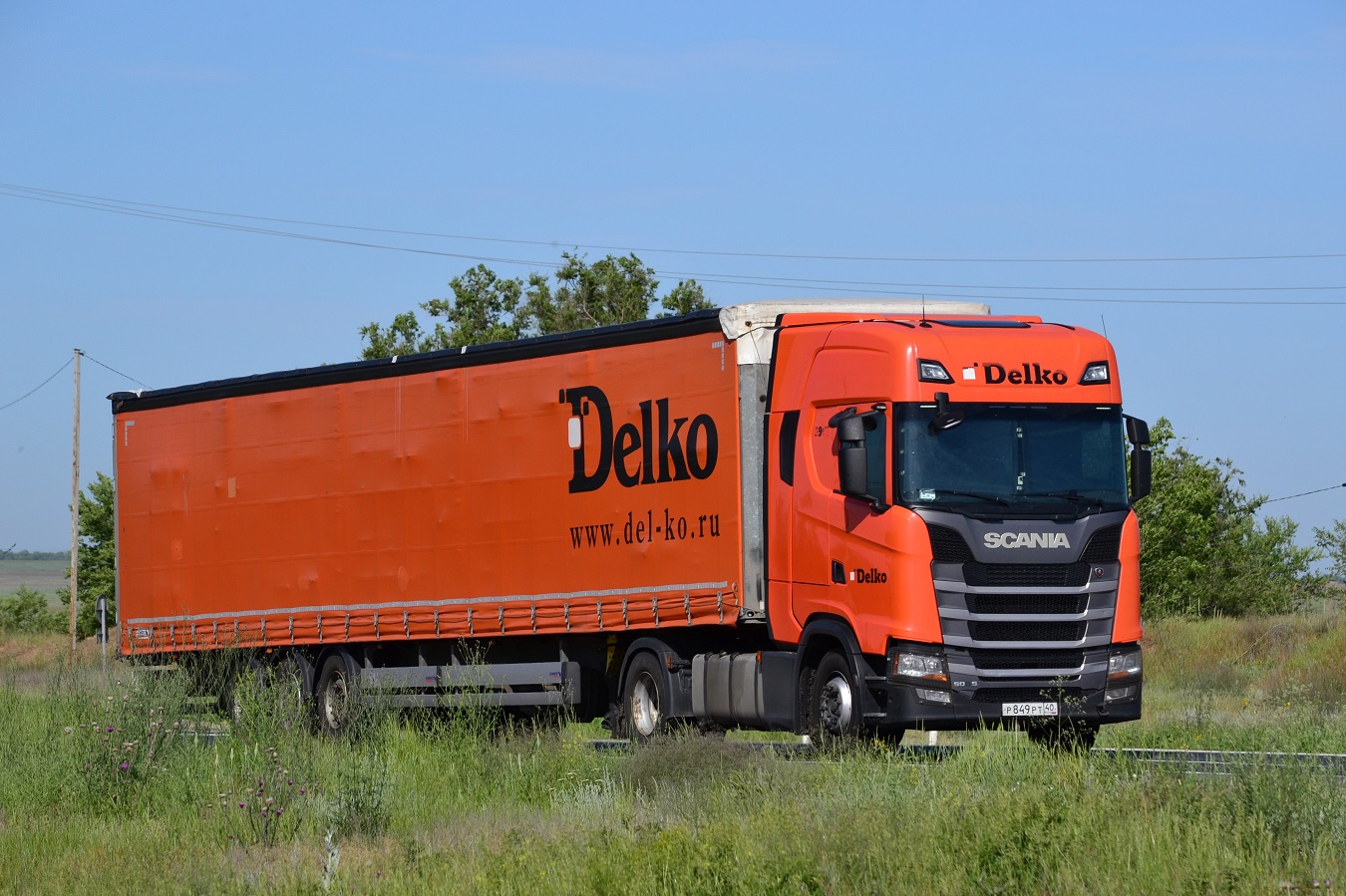Татарстан, № Р 849 РТ 40 — Scania ('2016) S500