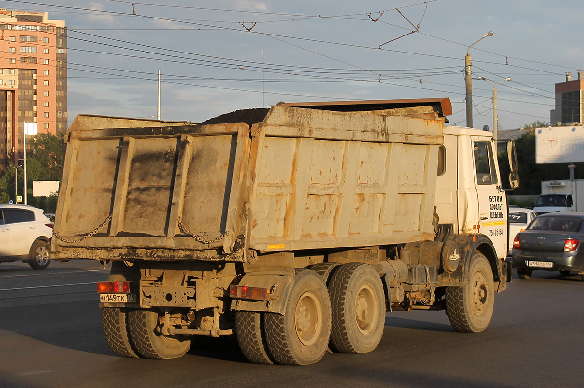 Челябинская область, № Н 149 ТК 174 — МАЗ-551605