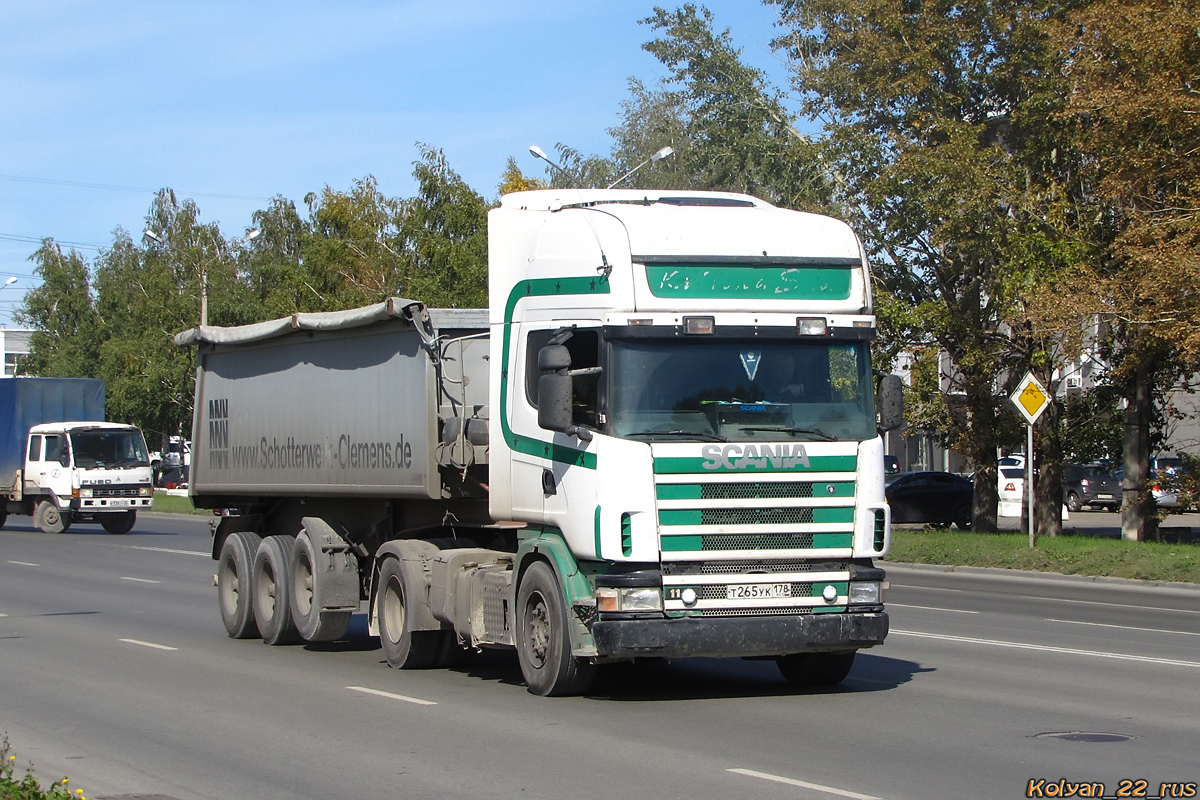 Новосибирская область, № Т 265 УК 178 — Scania ('1996) R114L