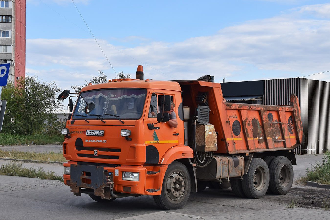 Волгоградская область, № Е 330 ОС 134 — КамАЗ-65115-L4(19)