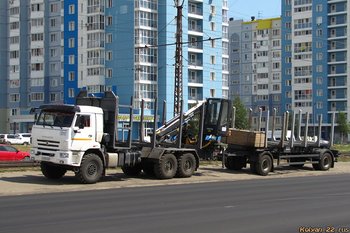 Алтайский край, № С 478 ХО 22 — КамАЗ-43118 (общая модель)
