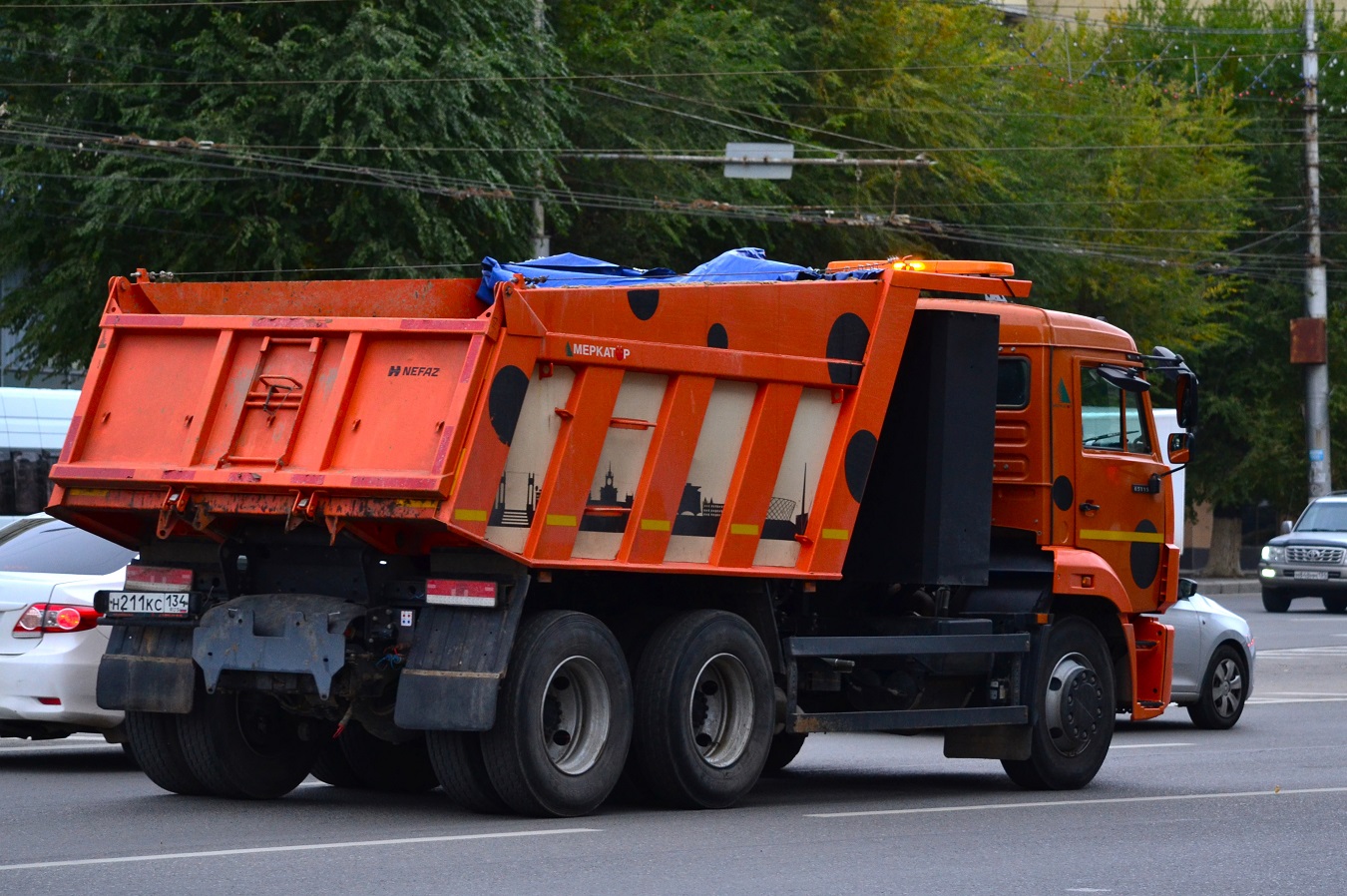 Волгоградская область, № Н 211 КС 134 — КамАЗ-65115-37