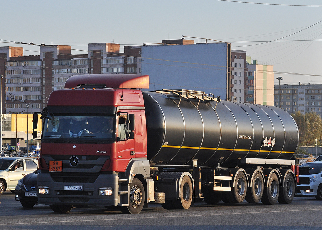 Алтайский край, № Н 888 ТК 55 — Mercedes-Benz Axor 1840 [Z9M]