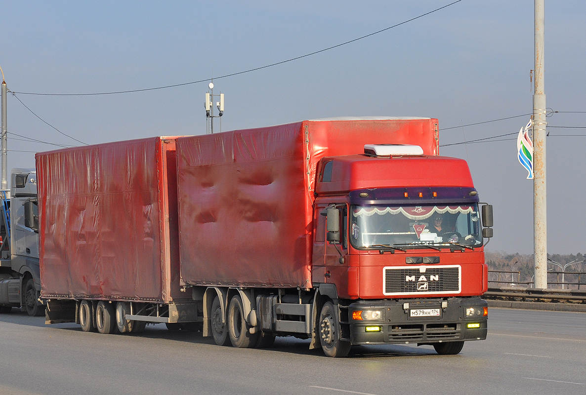 Челябинская область, № М 579 НН 174 — MAN F90 23.xxx (общая)