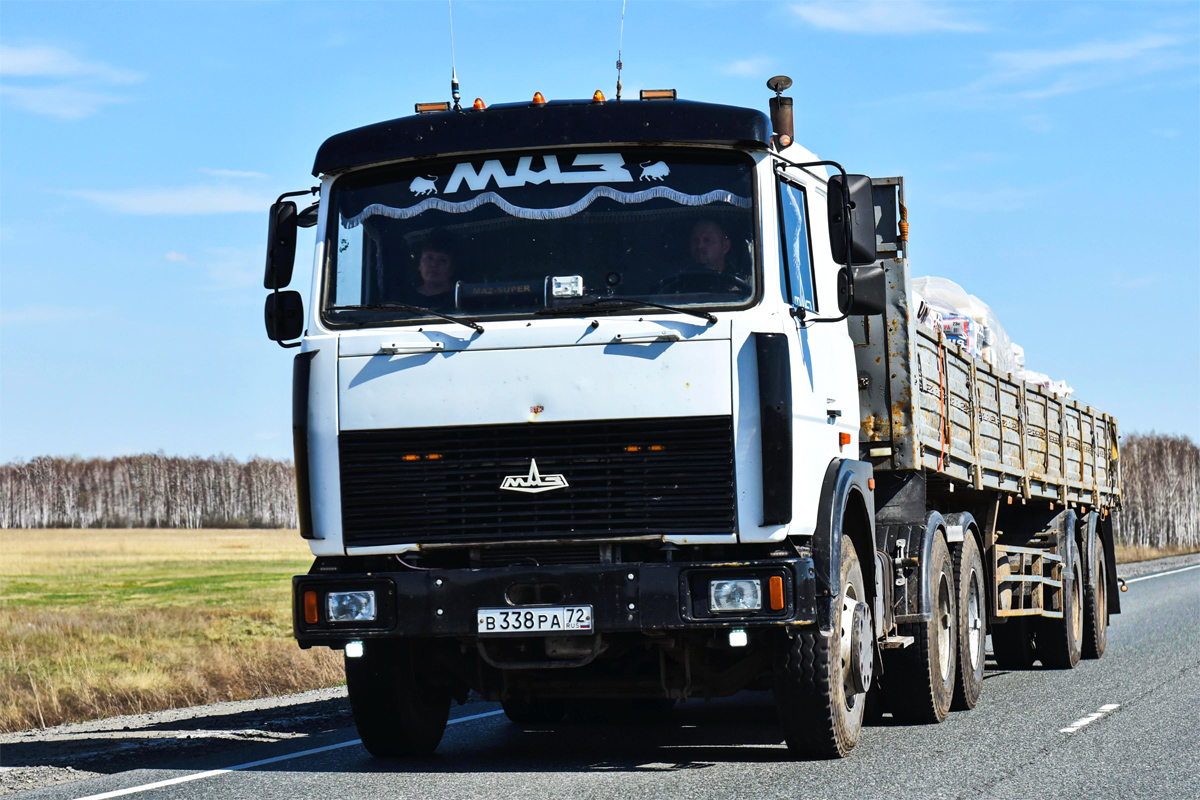 Тюменская область, № В 338 РА 72 — МАЗ-642205