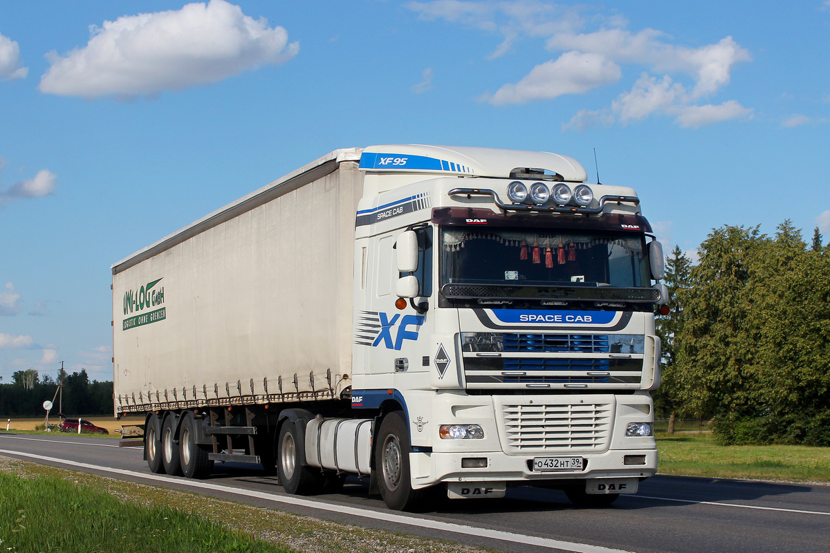 Калининградская область, № О 432 НТ 39 — DAF XF95 FT
