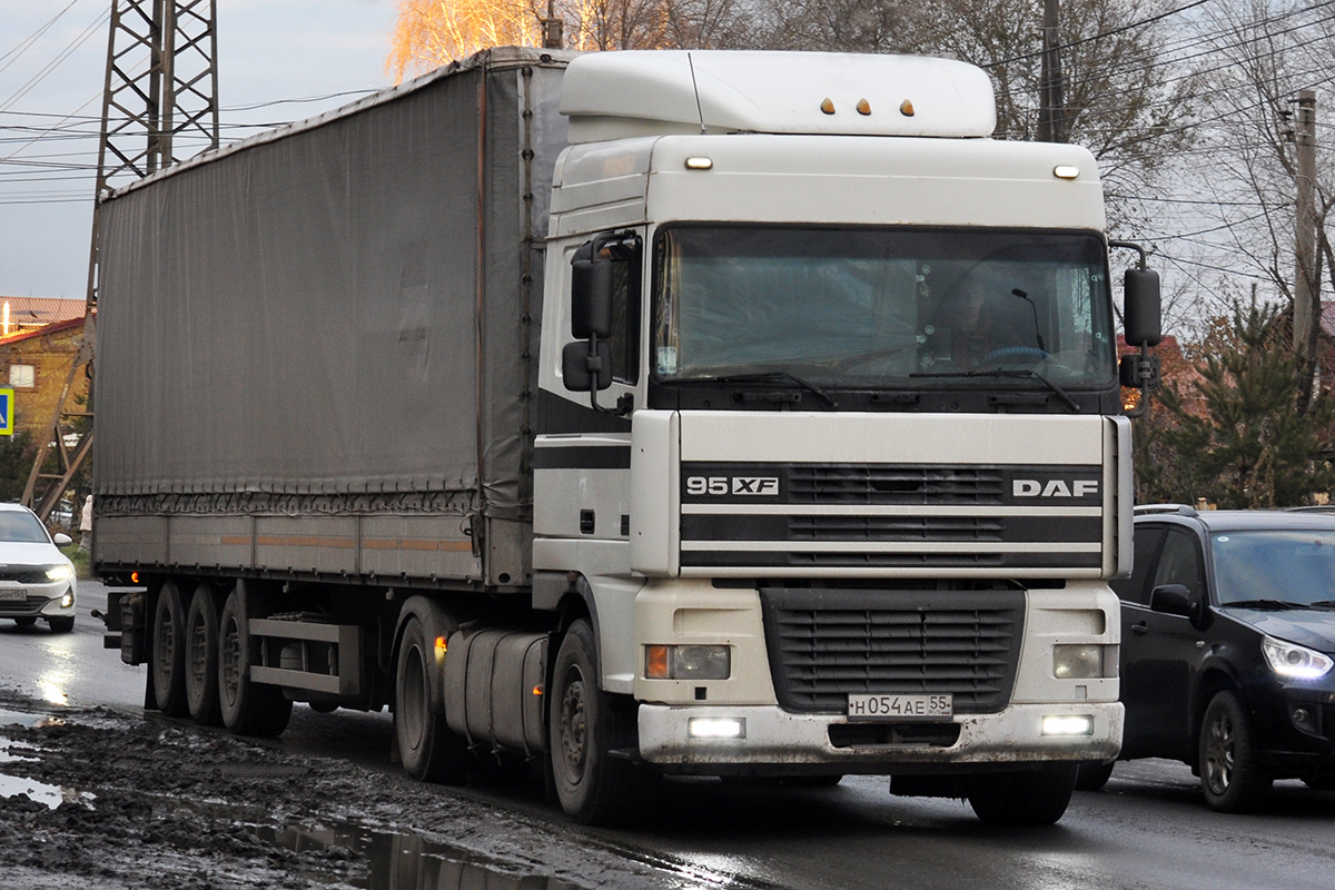 Омская область, № Н 054 АЕ 55 — DAF 95XF FT