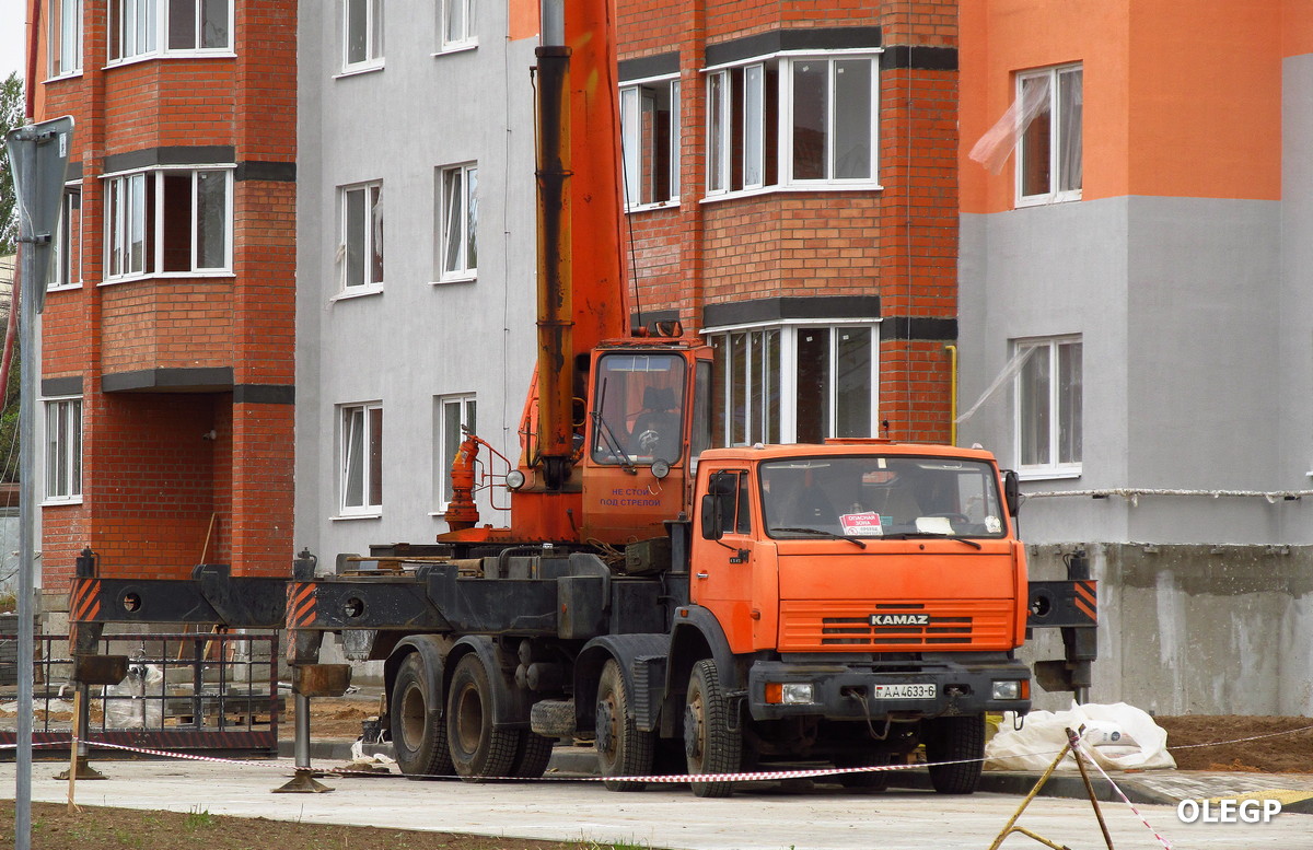 Могилёвская область, № АА 4633-6 — КамАЗ-6540 (общая модель)